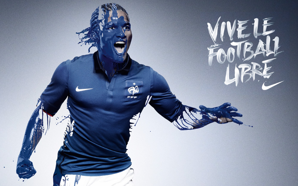 nike france direction, French Football Federation Home— - Colin Cornwell — Design & Art Direction